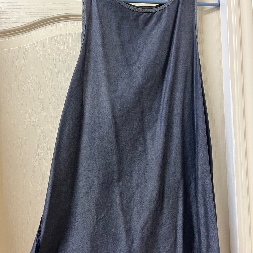 Lululemon Sleeveless Racerback Tank in chambray blue